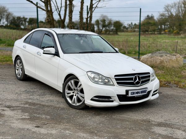 Mercedes-Benz C-Class Saloon, Diesel, 2013, White