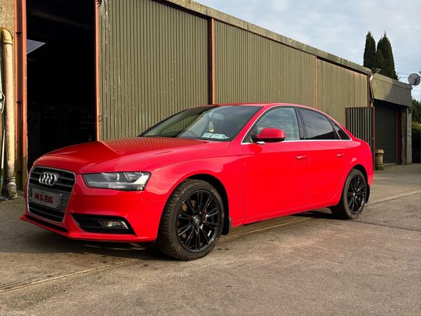 Audi A4 Saloon, Diesel, 2014, Red