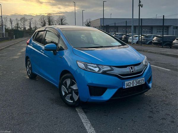 Honda Fit Hatchback, Petrol Hybrid, 2014, Blue