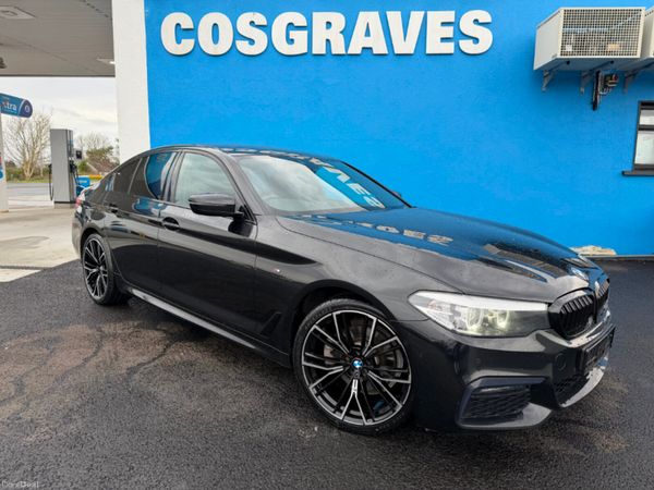 BMW 5-Series Saloon, Diesel, 2020, Black