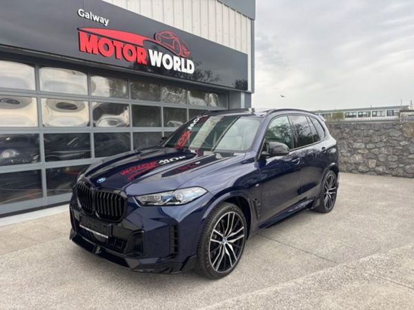 BMW X5 SUV, Petrol Plug-in Hybrid, 2024, Blue