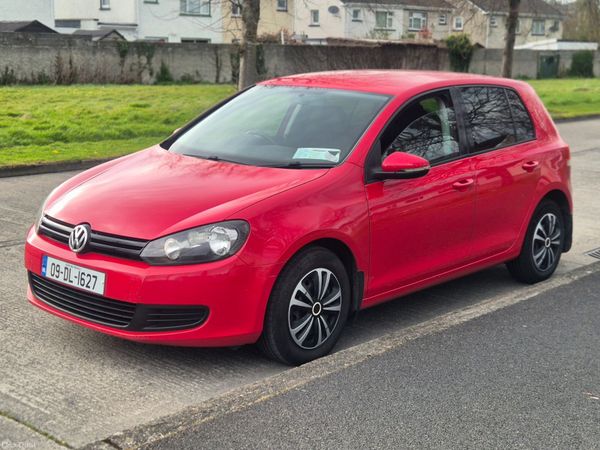 Volkswagen Golf Hatchback, Petrol, 2009, Red