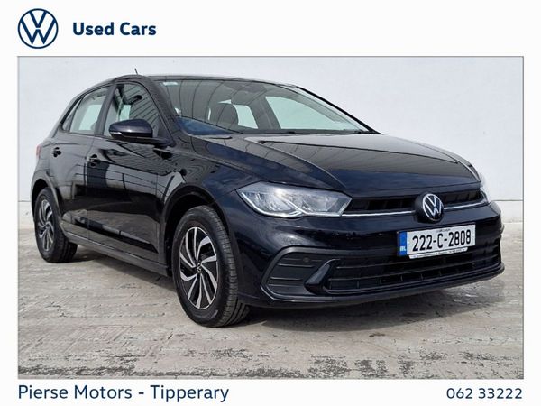 Volkswagen Polo Hatchback, Petrol, 2022, Black