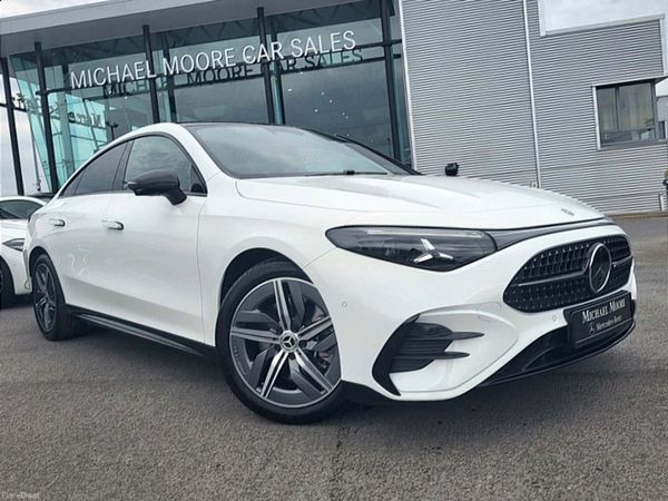 Mercedes-Benz CLA Saloon, Petrol Hybrid, 2026, White