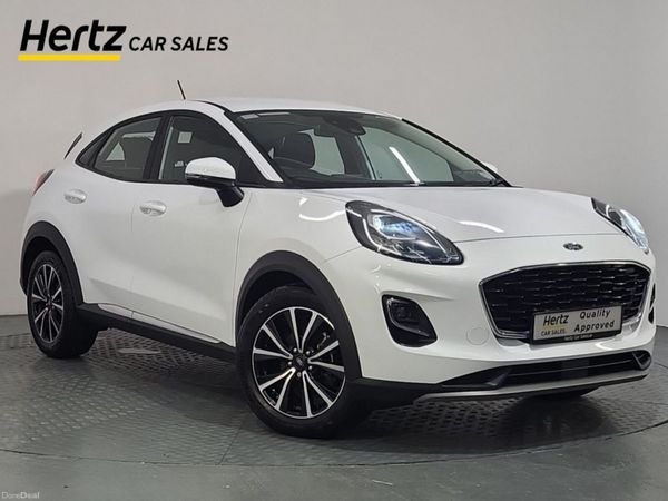 Ford Puma MPV, Petrol Hybrid, 2023, White