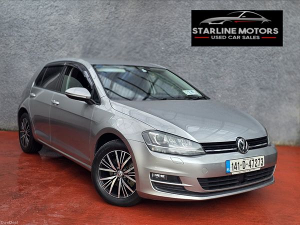 Volkswagen Golf Hatchback, Petrol, 2014, Silver