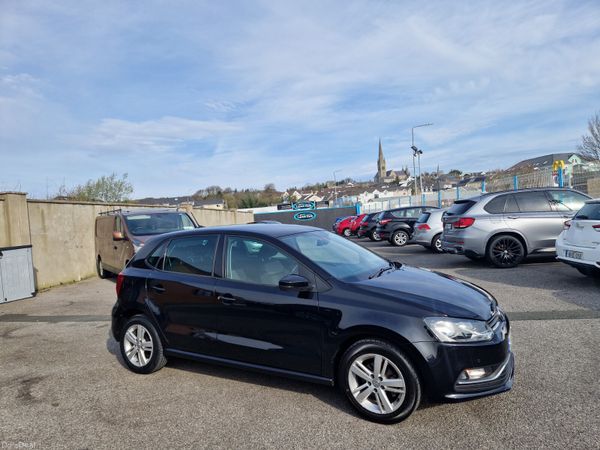 Volkswagen Polo Hatchback, Petrol, 2016, Black