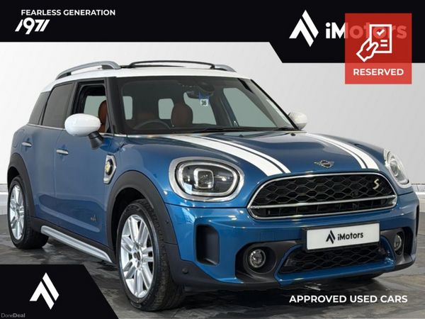 Mini Countryman SUV, Petrol Plug-in Hybrid, 2022, Blue