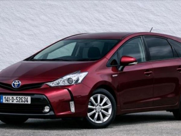 Toyota Prius MPV, Petrol Hybrid, 2014, Purple