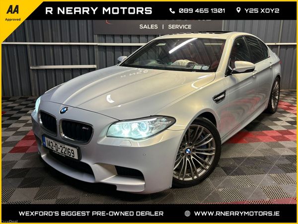 BMW M5 Saloon, Petrol, 2014, Silver