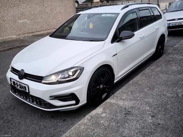 Volkswagen Golf Estate, Petrol, 2018, White