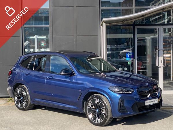 BMW iX3 Estate, Electric, 2023, Blue