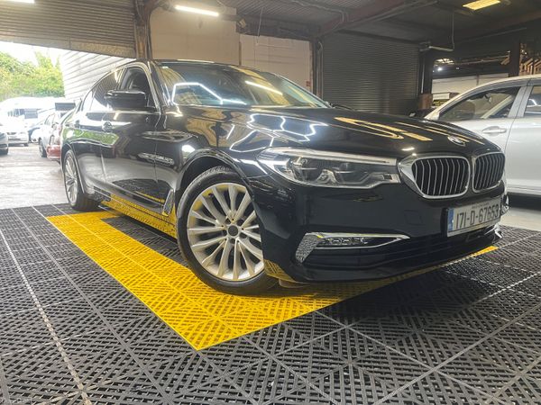 BMW 5-Series Saloon, Diesel, 2017, Black