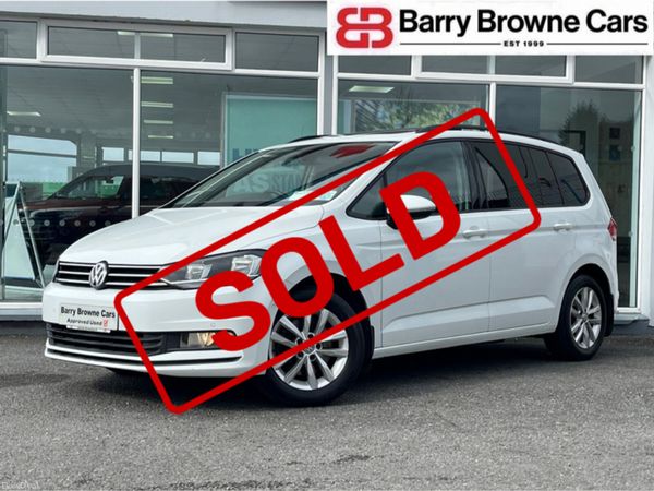 Volkswagen Touran MPV, Diesel, 2016, White