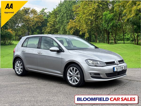 Volkswagen Golf Hatchback, Petrol, 2015, Silver