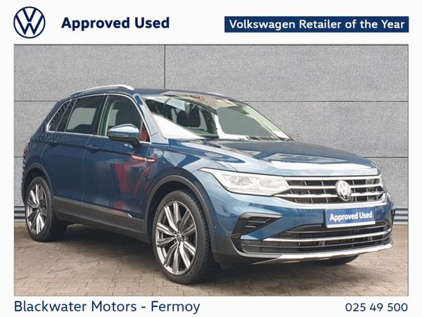 Volkswagen Tiguan SUV, Diesel, 2023, Blue