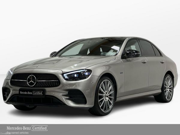 Mercedes-Benz E-Class Saloon, Diesel Plug-in Hybrid, 2022, Silver