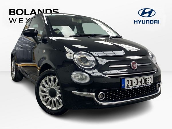 Fiat 500 Hatchback, Petrol, 2023, Black
