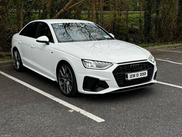 Audi A4 Saloon, Diesel, 2023, White