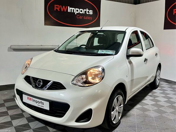 Nissan March Hatchback, Petrol, 2019, White