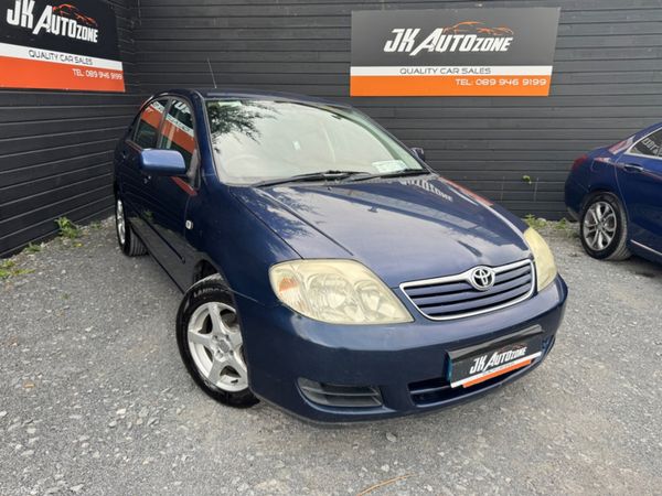 Toyota Corolla Saloon, Petrol, 2006, Blue