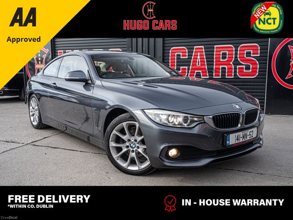 BMW 4-Series Coupe, Diesel, 2014, Grey