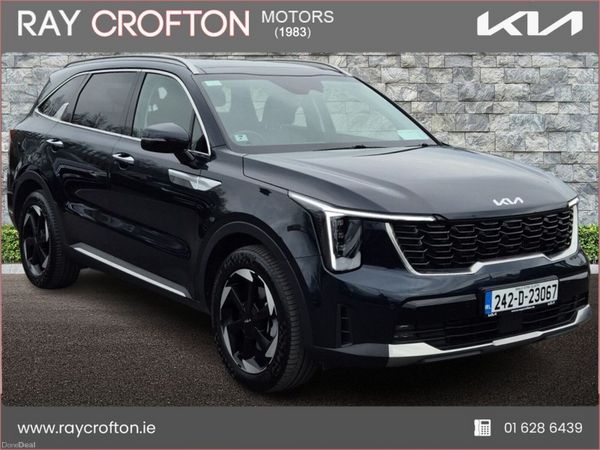 Kia Sorento SUV, Petrol Plug-in Hybrid, 2024, Blue