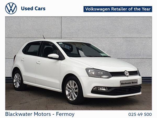 Volkswagen Polo Hatchback, Petrol, 2018, White