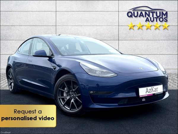 Tesla Model 3 Saloon, Electric, 2021, Blue