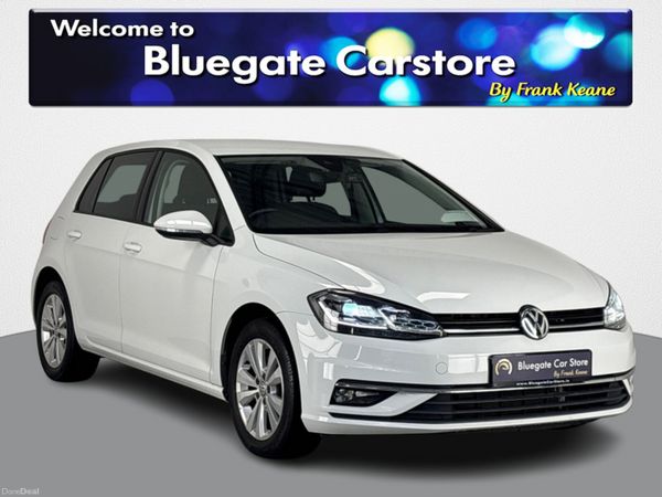 Volkswagen Golf Hatchback, Petrol, 2018, White