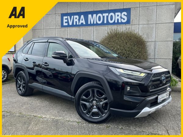 Toyota RAV4 SUV, Petrol Hybrid, 2022, Black
