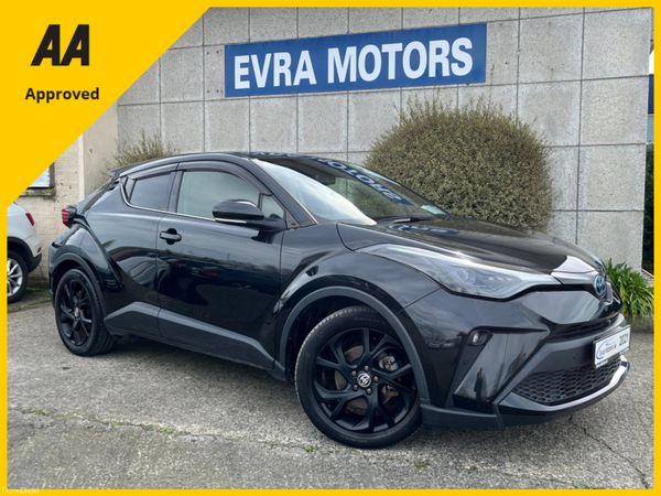 Toyota C-HR SUV, Petrol Hybrid, 2021, Black