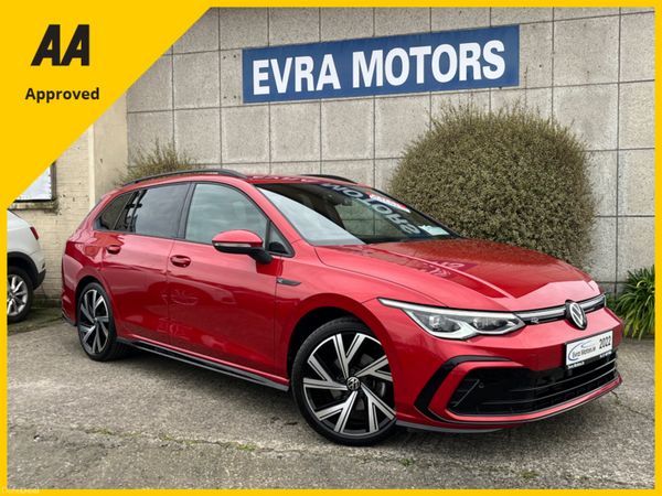 Volkswagen Golf Estate, Petrol, 2022, Red