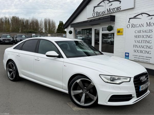 Audi A6 Saloon, Diesel, 2014, White