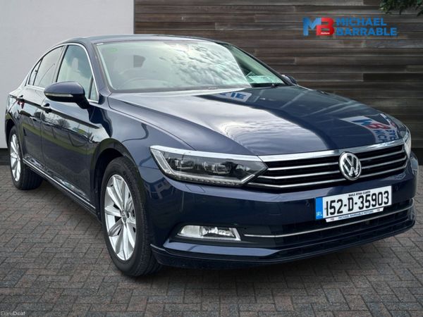 Volkswagen Passat Saloon, Petrol, 2015, Blue