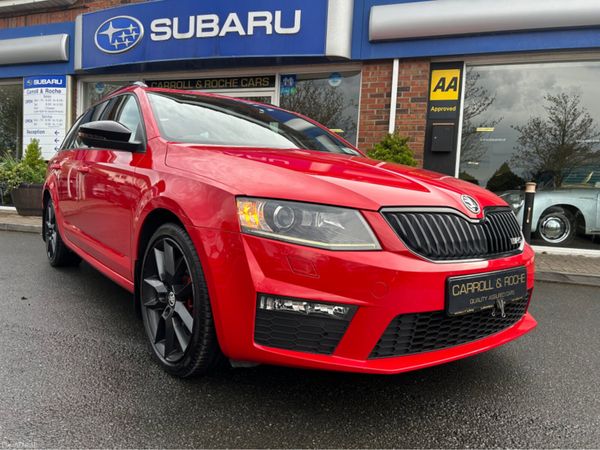 Skoda Octavia Estate, Diesel, 2015, Red