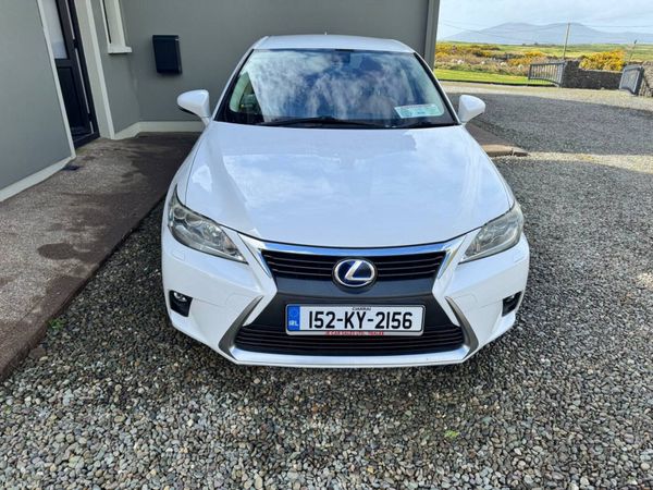 Lexus CT Hatchback, Petrol Hybrid, 2015, White