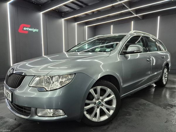 Skoda Superb Estate, Diesel, 2010, Silver