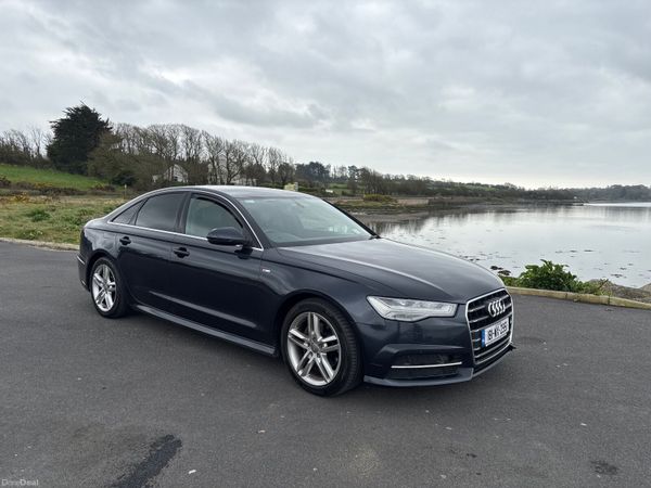 Audi A6 Saloon, Diesel, 2018, Blue