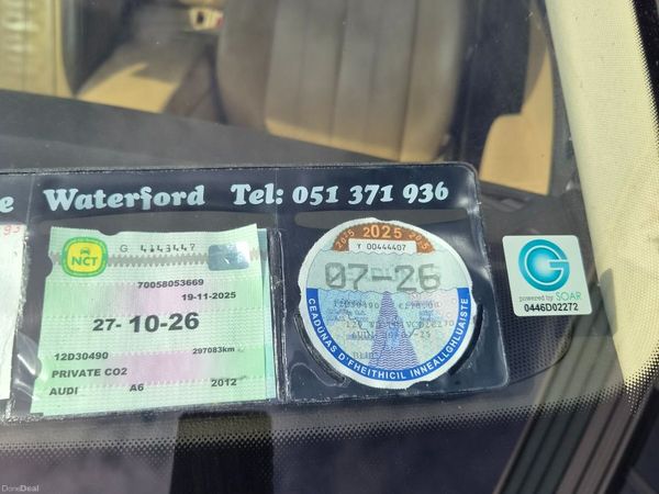 Audi A6 Saloon, Diesel, 2012, Blue