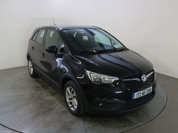 Vauxhall Crossland X Hatchback, Petrol, 2017, Black