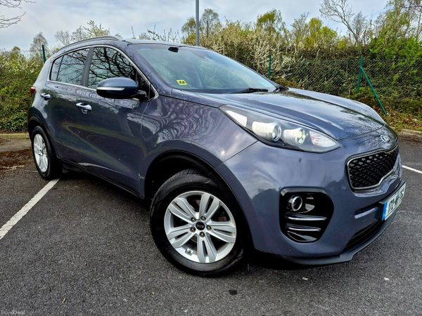 Kia Sportage SUV, Diesel, 2017, Blue