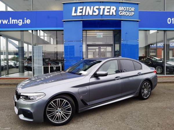 BMW 5-Series Saloon, Petrol Plug-in Hybrid, 2019, Blue