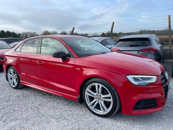 Audi A3 Saloon, Diesel, 2018, Red