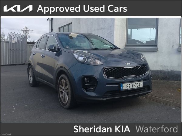 Kia Sportage SUV, Diesel, 2018, Blue