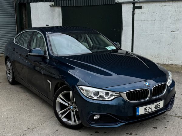 BMW 4-Series Saloon, Diesel, 2015, Blue