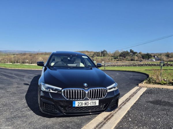 BMW 5-Series Saloon, Diesel, 2023, Black