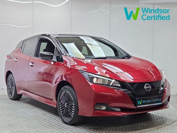 Nissan Leaf Hatchback, Electric, 2023, Red