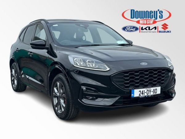 Ford Kuga SUV, Petrol Plug-in Hybrid, 2024, Black