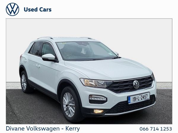 Volkswagen T-Roc SUV, Diesel, 2019, White